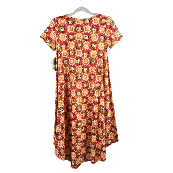 LulaRoe Carly Disney Women's Donald Duck Dress - Picture 2 of 6
